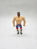 1997 WWE Just Toys Patriot Del Wilkes Bend-ems Wrestling Figure Series 7 Bendie.
