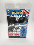 DC Nightwing 3-Inch Scale Action Figure w/Nightwing: Rebirth #1 Comic.