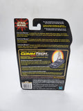 Star Wars Episode 1 Jar Jar Binks w/ Gungan Battle Staff & CommTech Chip.
