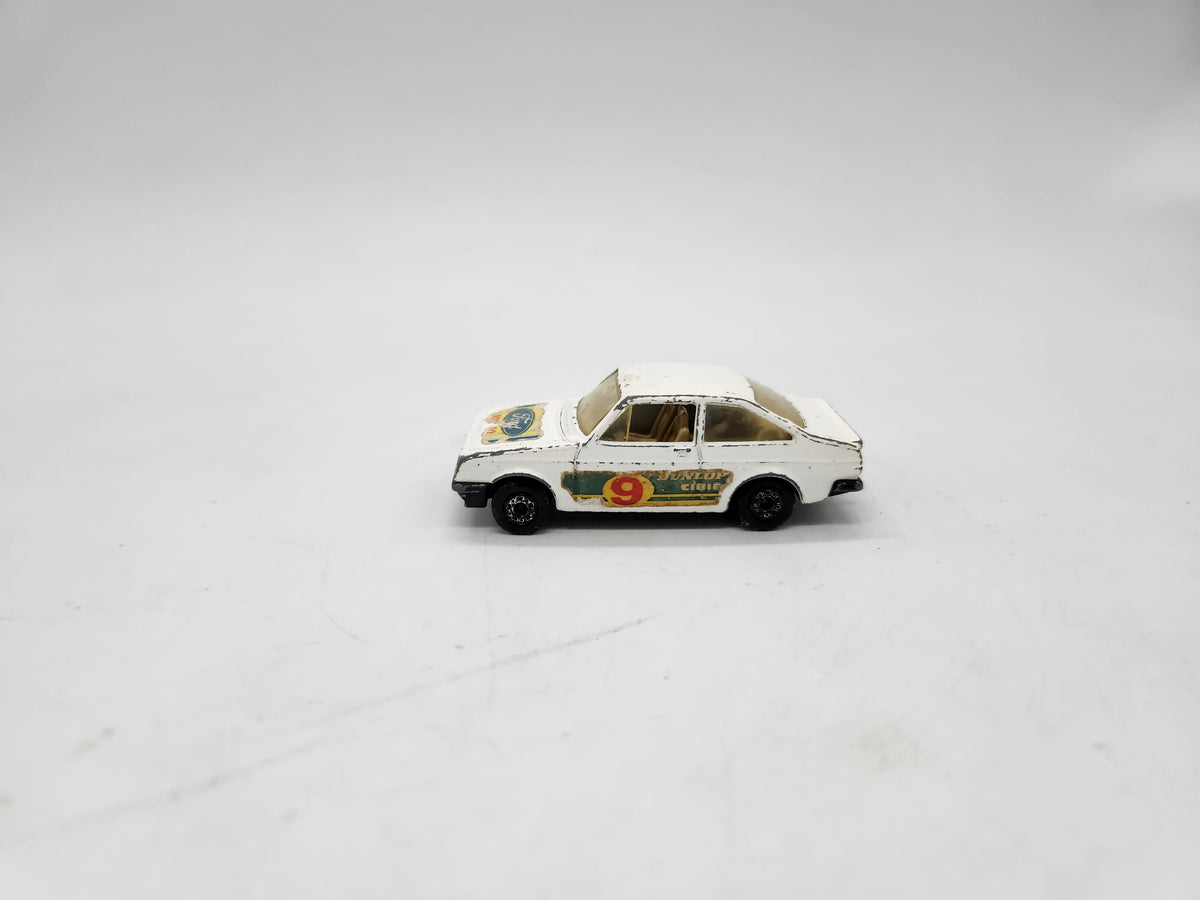 Matchbox SuperFast Ford Escort RS2000 #9 1978 Shell Oil Dunlap ENGLAND ...