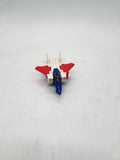 TOMY JAPAN R-6 robot jet plane pull back friction toy Transformer.