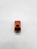 Hot Wheels Orange 4x4 Safari SUZUKI / Jeep TYPE 1988 MALAYSIA Tiger Stripes.