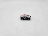 Vintage Micro Machines '80's Mazda RX-7 1987 Galoob Zebra Race Car.