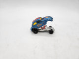 Vintage Matchbox VW Beetle Streaker Big Blue Loose 1972.