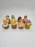 Snow White & The Seven Dwarfs Figures Mattel 2012.
