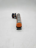 Majorette Tanker Semi Trailer Truck Gulf Orange 1/87.