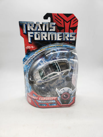 Hasbro Transformers Deluxe Class Movie 2007 Allspark Autobot Camshaft.