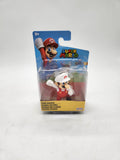 Jakks Pacific World of Nintendo Super Mario Figure 2.5" Fire Mario.