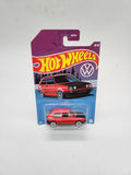 Hot Wheels 2022 HW Volkswagen Series 8/8 Red Volkswagen Golf MK2.
