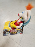 Who Framed Roger Rabbit Vintage 1988 Plush Doll Benny Cab Box HTF.