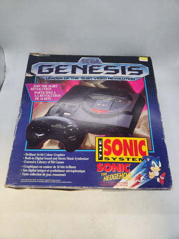 Sega Genesis Console Model 1  Complete CIB Boxed.