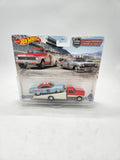 Hot Wheels 2023 Team Transport '61 Impala & '72 Chevy Ramp Truck #54.
