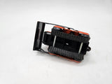 Vintage 1970s TONKA MINI BULLDOZER Construction Vehicle Orange Pressed Steel.