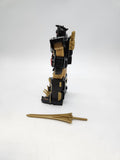 Mighty Morphin Power Rangers Dino Megazord 7" Action Figure Black & Gold.