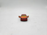 Matchbox Mercedes-Benz 500 SEC AMG, Doors Open, Red & Yellow 1984 1/64 Vtg.