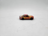 Matchbox Mercedes-Benz 500 SEC AMG, Doors Open, Red & Yellow 1984 1/64 Vtg.