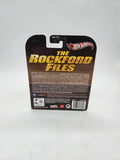 Hot Wheels 2013 Retro Entertainment The Rockford Files Hot Bird X8910 1/64 Scale.