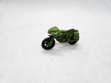 Vintage 1983 GI Joe Mini Diecast MC1027 Motorcycle and RAM Rapid Fire Aviva.