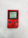 Nintendo Game Boy Gameboy Pocket Red MGB-001 Handheld Console.