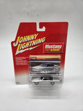 1968 Ford Thunderbird 1/64 Johnny Lightning Mustang & Fords silver diecast car.