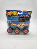 2026 Hot Wheels  Big Rigs Tiger Shark  six wheel Monster Truck.