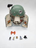 Star Wars 1996 Micro Machines BOBA FETT Cloud City Micro Playset Han.