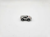 Vintage Micro Machines Ferrari 308 Classy Chrome Silver 1989 Galoob.