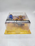 Kingdom Hearts Beast & Rhapsody Series 2 Action Figure Set NEW Disney Mirage 2002.