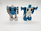 1984 Hasbro G1 Transformers Jumpstarters TwinTwist & TopSpin 100% Complete.
