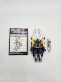 Transformers Decepticon Insecticon Shrapnel Original First Generation G1 w card.