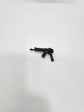 Vtg GI Joe Outback v1 RIFLE machine gun 1987 black weapon accessory part.