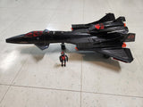 Vintage GI Joe Cobra Night Raven w/ Strato Viper Hasbro 1986 100% Complete.