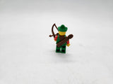 Lego Forestman - Red, Green Hat, Classic Castle, Forestmen, cas137a.
