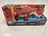 Jurassic World Ultimate Damage Tylosaurus Dinosaur Figure, Lights & Sounds, Neck Thrash & Chomp.