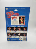 1984 WWF LJN Wrestling Superstars Hulk Hogan figure, MOC 8 BACK! Series 1.