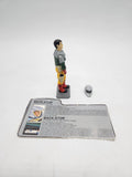 Vintage G.I. Joe Action Figure Backstop Persuader Driver 1987 3.75".