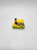 Genuine Playskool Muppets 1983 Sesame Street Bert's School Bus Toy Vintage.