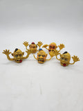 Vintage figer Monster Puppets 1980's.