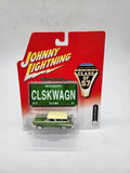 Johnny Lightning Class of 57 Green 1957 Chevy Nomad Chrome Wheels.