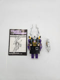 Transformers Decepticon Insecticon Shrapnel Original First Generation G1 w card.