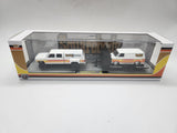 M2 MACHINES ‘74 CHEVY SILVERADO DUALLY & ‘73 CHEVY VAN G10 SQUAREBODY SYNDICATE.