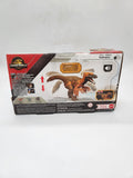Jurassic World Rebirth Wild Roar Utahraptor Dinosaur Action Figure Sound.