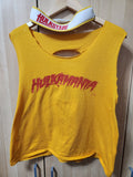 Rare Vintage 1988 WWF WWE HULK Hogan Hulkamania Ripped Muscle T Shirt w/ Bandana.