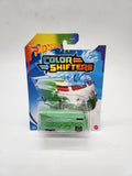 2021 Hot Wheels Color Shifters Green Volkswagen Drag Bus.
