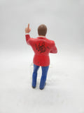 Vintage 1987 LJN TITAN Sports Vince McMahon WWF Wrestling Superstars Figure Autographed.