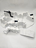 Star Wars Kenner 1980 Hoth Imperial Attack Base Playset Not Complete Vintage.