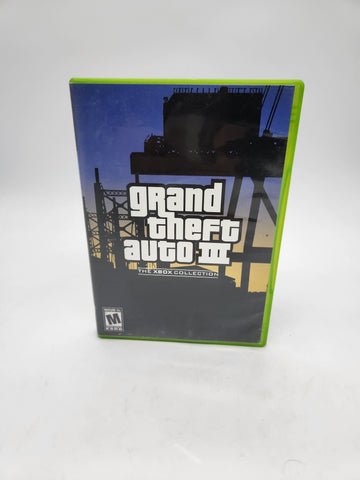Grand Theft Auto III 3 - Microsoft Xbox.