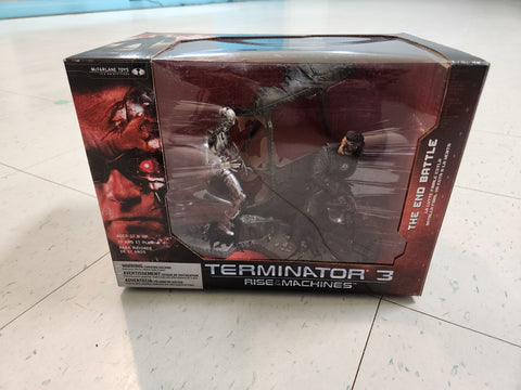 McFarlane Toys TERMINATOR 3 RISE OF THE MACHINES The End Battle Deluxe Set.