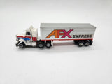Aurora AFX Semi Peterbilt Tractor & AFX Express Trailer HO Slot Car.
