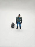 1985 M.A.S.K. SLY RAX Piranha RIder Kenner Vintage Figure.